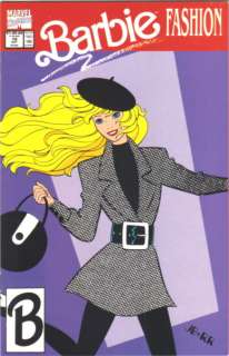 Barbie Fashion Comic Book #10, Marvel/Mattel 1991 NEW  