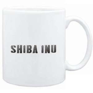  Mug White  Shiba Inu  Dogs