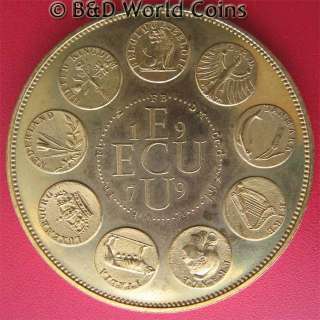ecu x 33 au bu bronze bronze 33 na 41 coin commemorates 1st 