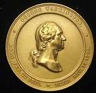   Medal No. 604 Washington Commencement of Coin Cabinet 2 3/8 Bronze