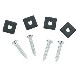 Victor 00458 8 4 Pack Chrome License Fasteners Automotive