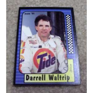 1991 Maxx Darrell Waltrip # 17 Nascar Racing Card  Sports 