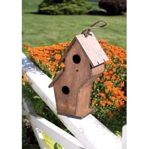  Whimsical Wood Birdhouse Patio, Lawn & Garden