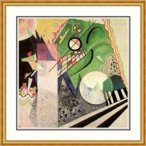  Green Composition, 1923 by Wassily Kandinsky   Framed 