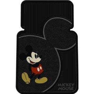 Mickey Mouse Vintage Floor Mat 4 pc Set by Plasticolor