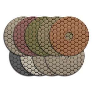  Flexible Dry Polishing Discs Kit Patio, Lawn & Garden