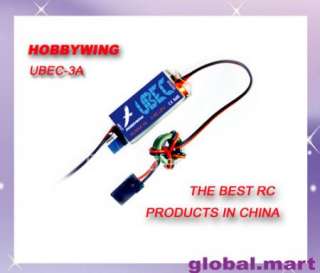 Hobbywing 3A UBEC 5V 6V max 5A Lowest RF Noise BEC S  