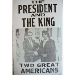  The President(Nixon) and The King(Elvis) Poster 