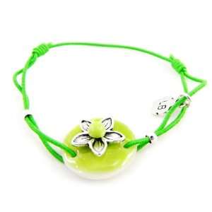 french touch bracelet Liberty green.