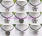 1pc New Fashion Cool Skull Heads Retro style Mens necklace 17styles 