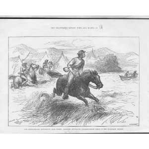  American News Reporters Riding To Telegraph 1