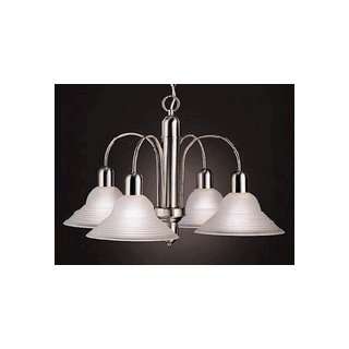  Kichler 2437NI Swiss Passport Chandelier Brushed Nickel 