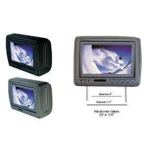  Power Acoustik HDVD4 Car Headrest Set DVD Player with 9.5 