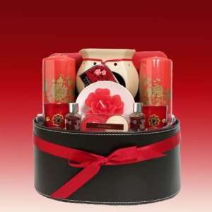 Red Serenade Spa Fragrance Candle Grocery & Gourmet Food