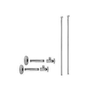  Westbrass 1/2 IPS x 3/8 Bullnose Riser Faucet Kit Round 