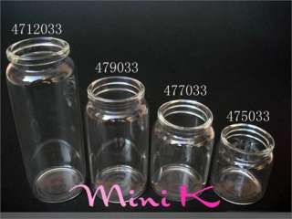 500p Clear Glass Bottle Vial Cork 80ml 477033  
