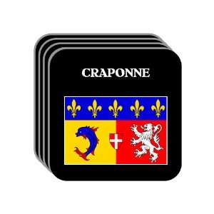  Rhone Alpes   CRAPONNE Set of 4 Mini Mousepad Coasters 