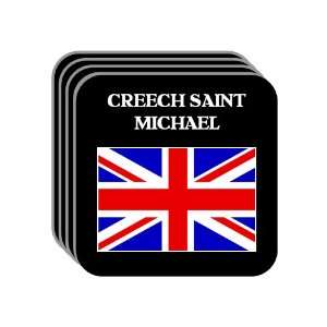 UK, England   CREECH SAINT MICHAEL Set of 4 Mini Mousepad Coasters