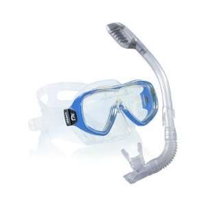 Cressi Sub Kids Dry Snorkeling Set Silicone mask with dry snorkel