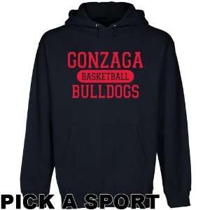 Gonzaga Bulldogs Custom Sport Pullover Hoodie   Navy Blue