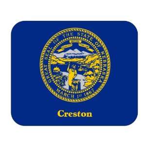  US State Flag   Creston, Nebraska (NE) Mouse Pad 