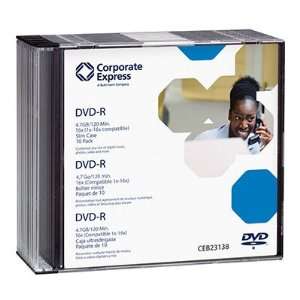  DVD R, 4.7Gb, 10/Pk CEB23138 Electronics