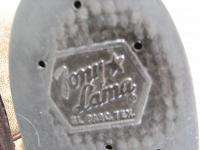 Tony Lama Leather Cowboy Boots Western Mens 9.5 M 9 1/2 M USA  