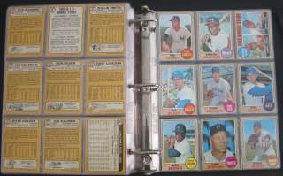 1968 Topps Baseball NICE EX Near Complete Set w/all the keys RYAN 