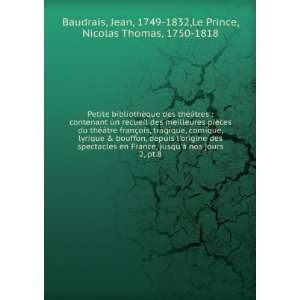   Jean, 1749 1832,Le Prince, Nicolas Thomas, 1750 1818 Baudrais Books