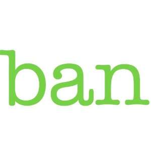  ban Giant Word Wall Sticker