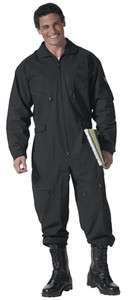 Army Flightsuit Jumpsuit Coveralls Black XXL  