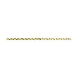  Rebel Shine Small 2.6mm Cable Chain 96 Gold