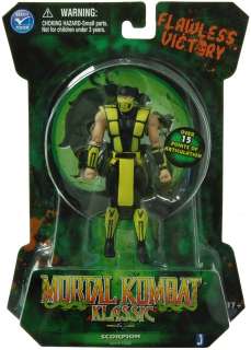 Mortal Kombat 4 Figure MK2 Classic Ninja Scorpion *New*  