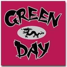 GREEN DAY   Dragon   Sticker