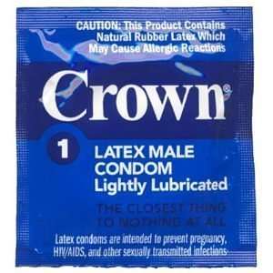  12 Okamoto Crown Condoms Lightly Lubricated + FREE 