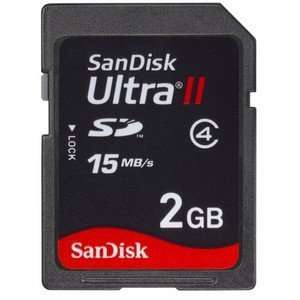 Sandisk 2gb Ultra Ii Secure Digital Card Green Compliance Speed Class 