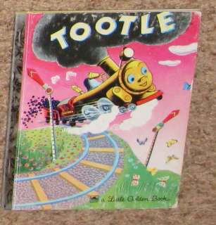 Tootle Train   1945 A Little Golden Book   G Crampton  