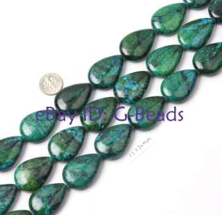 22x30mm drip gemstone chalcedony beads strand 15  