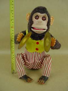   Daishin Jolly Chimp Beautiful Vintage Battery Toy Monkey Nice  