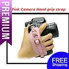 New Horusbennu SLR Camera Hand Strap Pink with plate