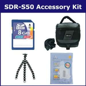  Panasonic SDR S50 Camcorder Accessory Kit includes 