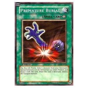 Gi Oh   Premature Burial SD1   Structure Deck 1 Dragons Roar   #SD1 