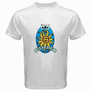 Bell’s Oberon Beer Logo New White T Shirt  