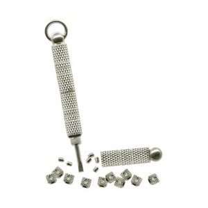  Beadalon Scrimp Kit Silver Plated 307B008; 3 Items/Order 
