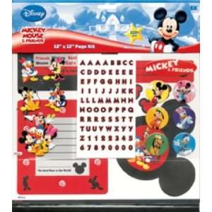  Disney / EK Success 12x12 Scrapbook Page Kit MICKEY MOUSE 
