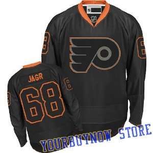   Flyers Black Ice Jersey Hockey Jersey (Logos, Name, Number are sewn