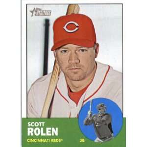   Scott Rolen   Cincinnati Reds (ENCASED MLB Trading Card) Sports