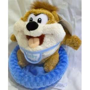   Looney Tunes Baby Taz in Basket Cute Adorable Doll Toy Toys & Games
