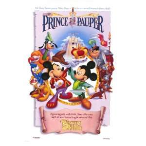 Prince And The Pauper Original Single Sided 27x41(Folded) Movie Poster 