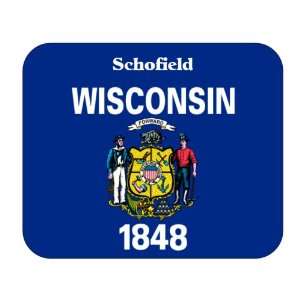  US State Flag   Schofield, Wisconsin (WI) Mouse Pad 